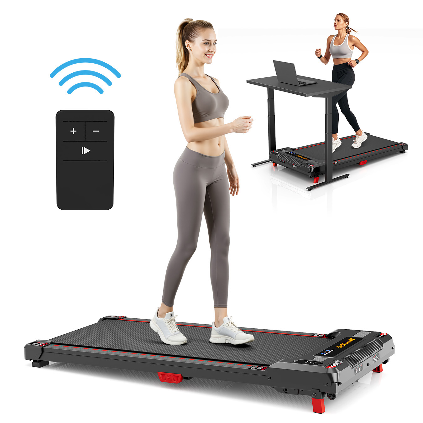 Health Wellness Training - AnyLife 480D-A loopband, loopmat, fitnessapparaat voor