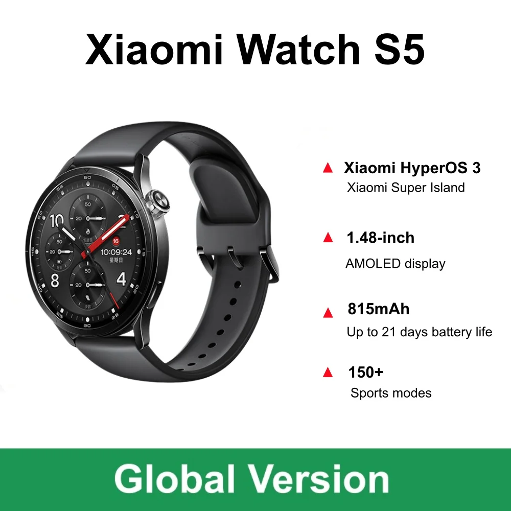 Xbody Health & Wellness Functional Integrative Medicine Office & Medical Spa - Xiaomi Watch S5 Smartwatch, globale versie,
