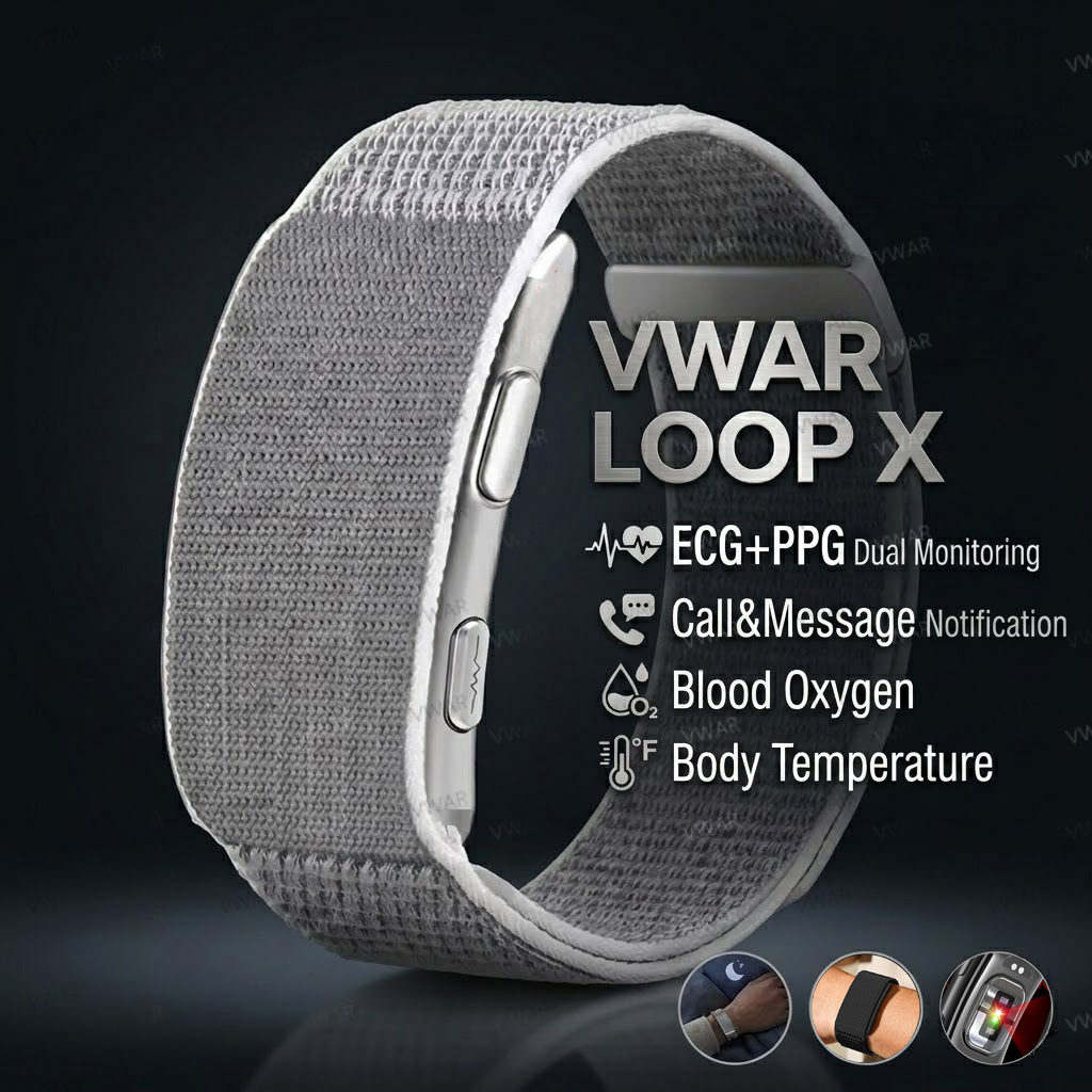 VWAR Loop X ECG Smart Armband  - Xbody Health & Wellness Functional Integrative Medicine Office & Medical Spa recensie en prijs