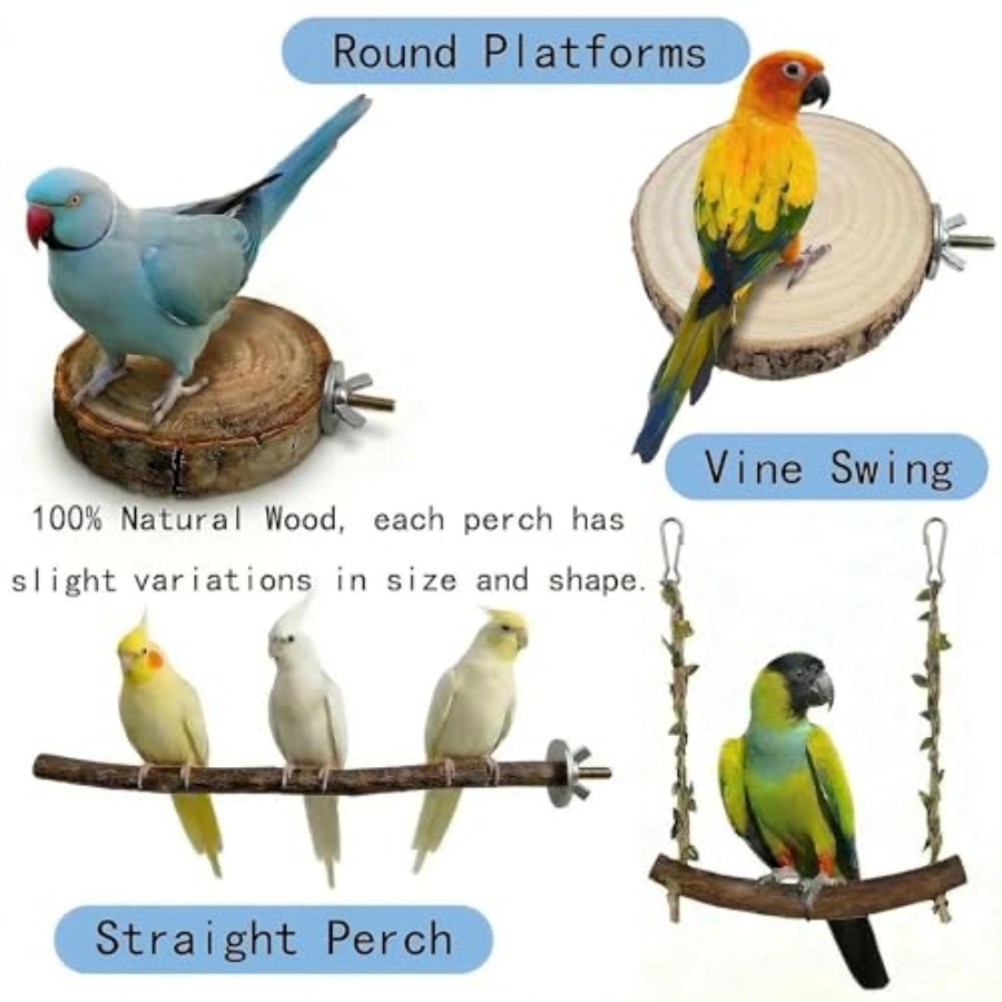 8 stuks natuurlijke houten vog - Health & Wellness Animal Hospital recensie en prijs