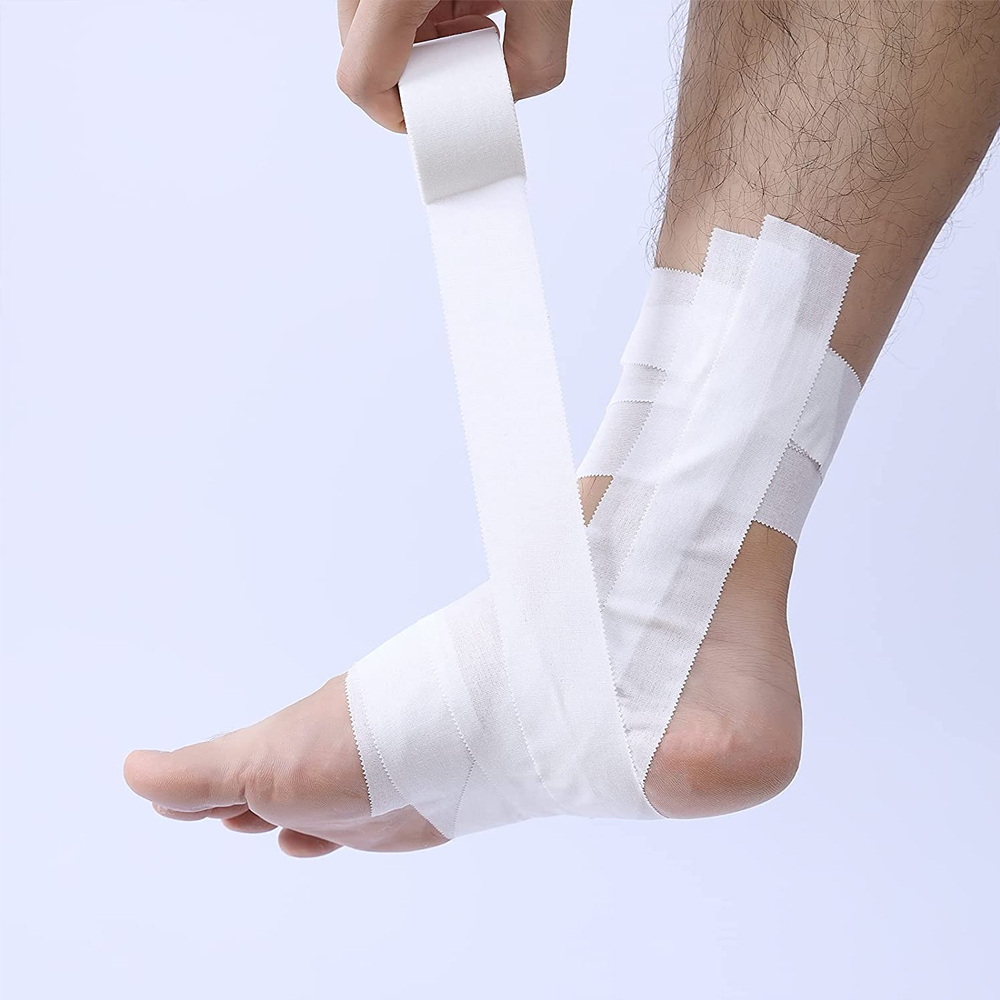 4 Roll Witte Zelfklevende Kine - Kinesiology Tape Sports recensie en prijs