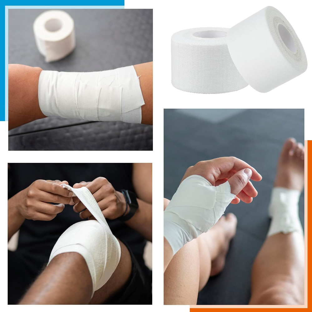 4 Roll Witte Zelfklevende Kine - Kinesiology Tape Sports recensie en prijs